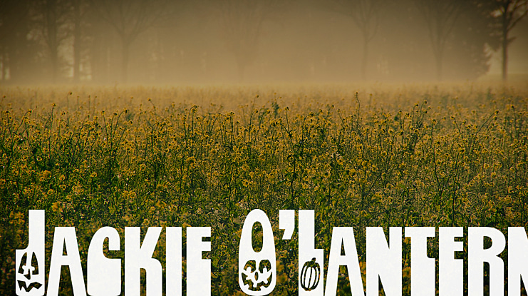 Jackie O'Lantern Font