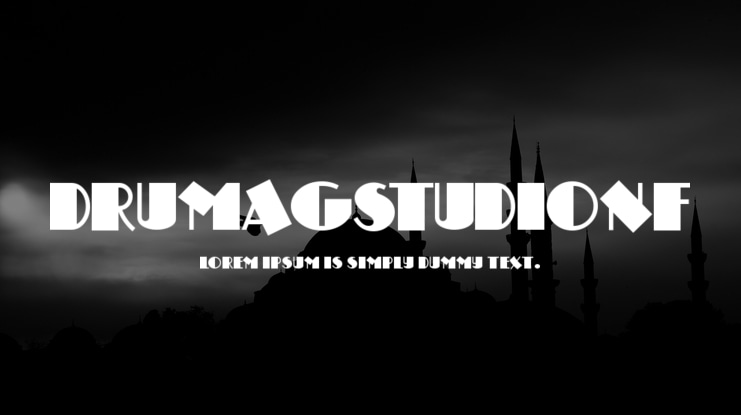 DrumagStudioNF Font