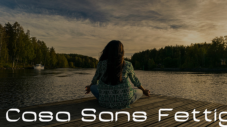 Casa Sans Fettig Font Family