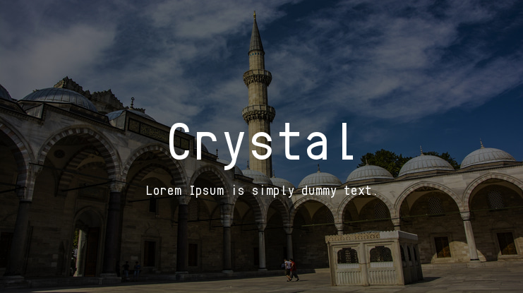 Crystal Font