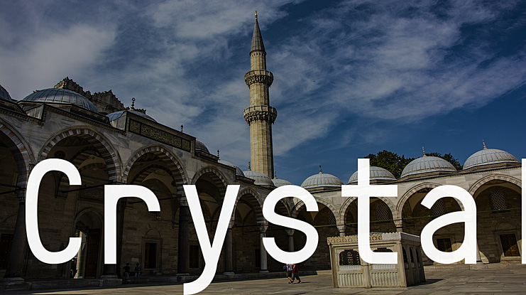 Crystal Font