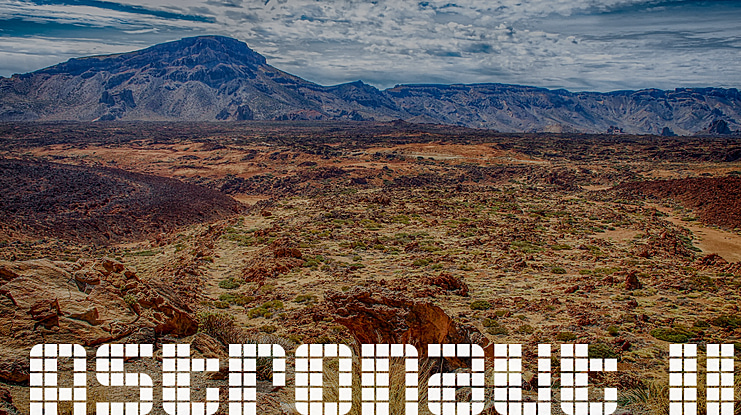 Astronaut III Font Family