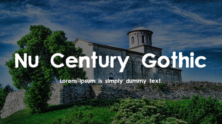 Nu Century Gothic Font