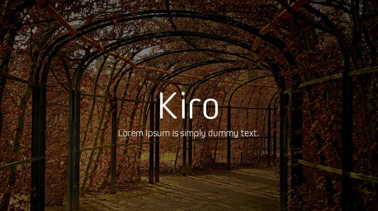 Kiro Font