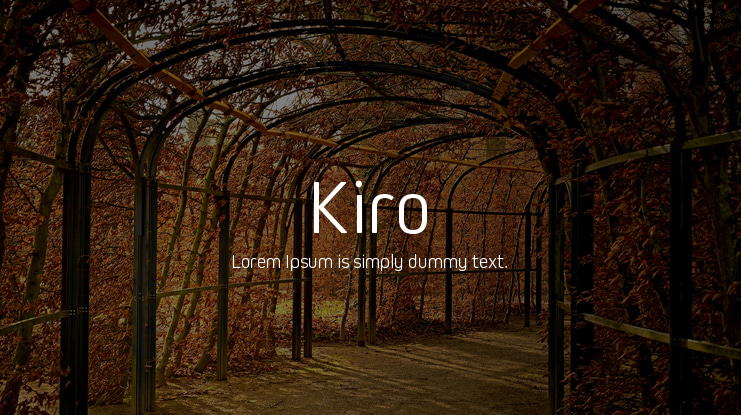 Kiro Font