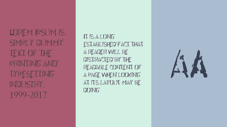 DisorderedBold Font