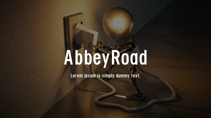 AbbeyRoad Font