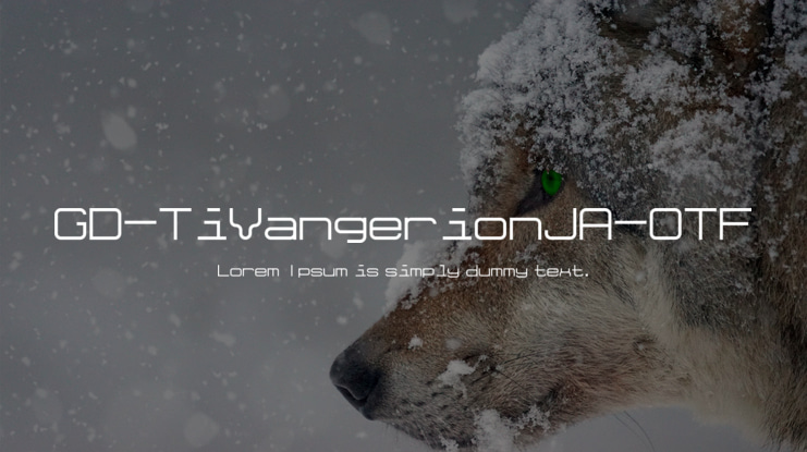 GD-TiVangerionJA-OTF Font