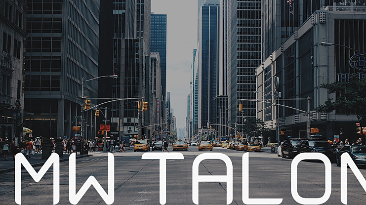 MW TALON Font