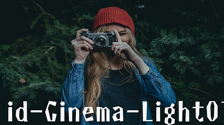 id-Cinema-LightOT Font