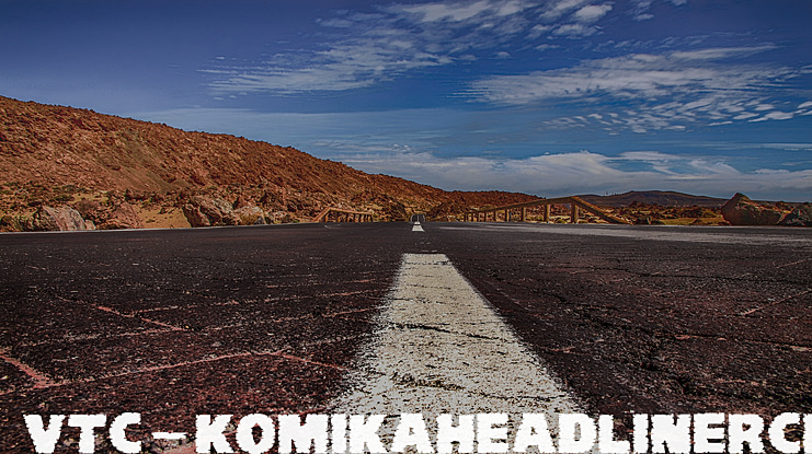 VTC-KomikaHeadLinerTwo Font Family