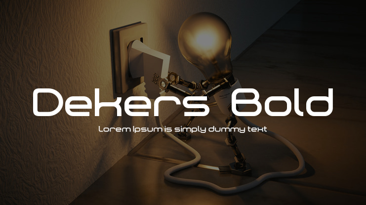 Dekers_Bold Font Family