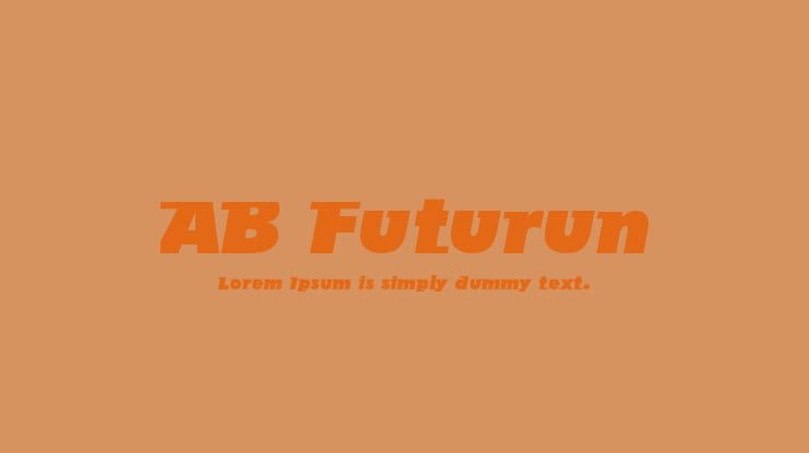 AB Futurun Font