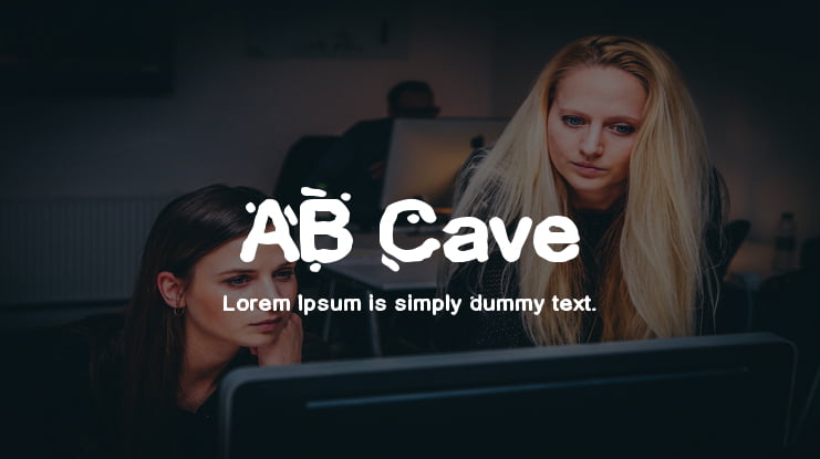 AB Cave Font
