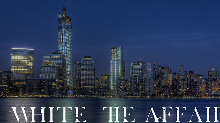 White Tie Affair Font