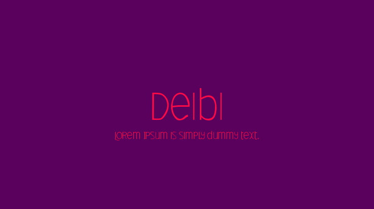 Deibi Font