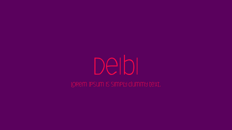 Deibi Font