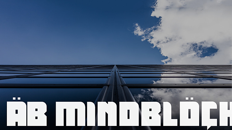 AB Mindblock Font