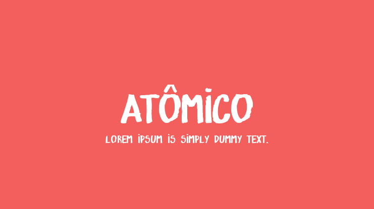 ATÔMICO Font