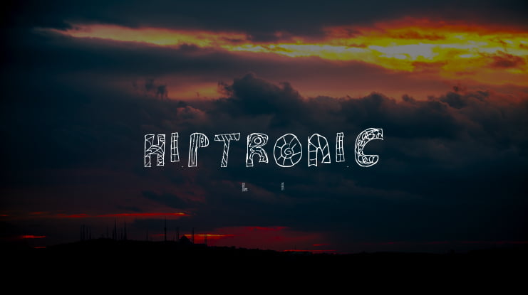 HIPTRONIC Font