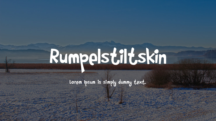 Rumpelstiltskin Font
