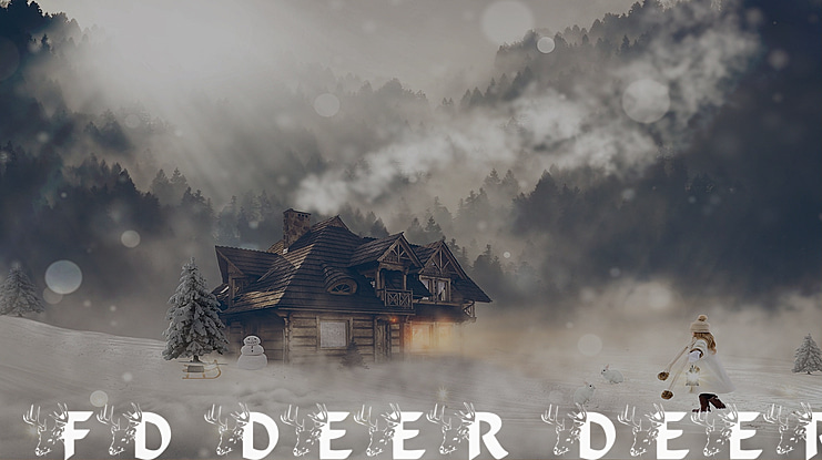 FD Deer Deer Font