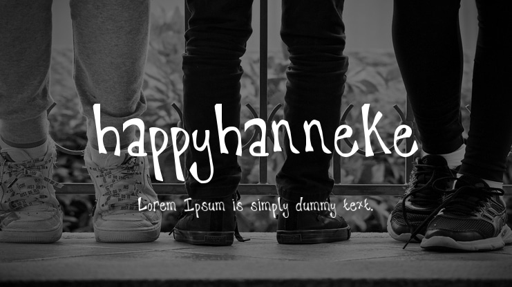 happyhanneke Font