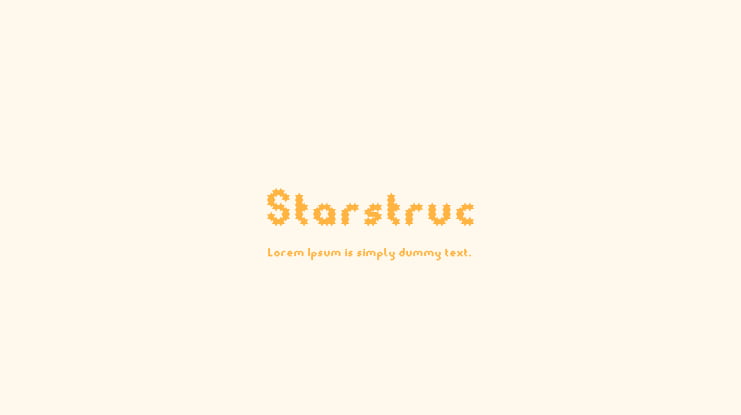 Starstruc Font