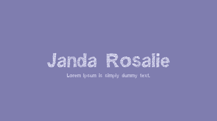 Janda Rosalie Font