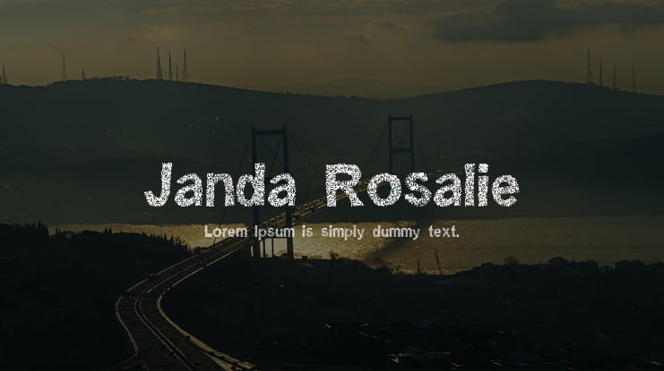 Janda Rosalie Font