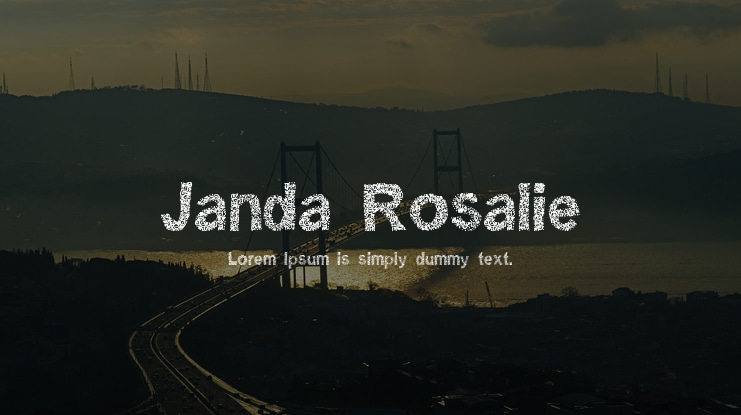 Janda Rosalie Font