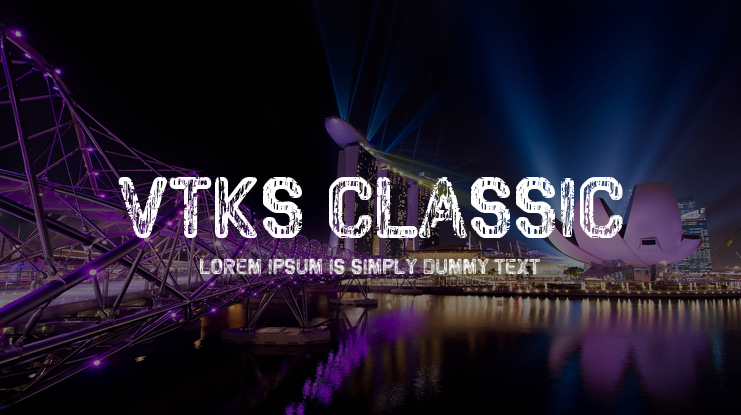 VTKS Classic Font