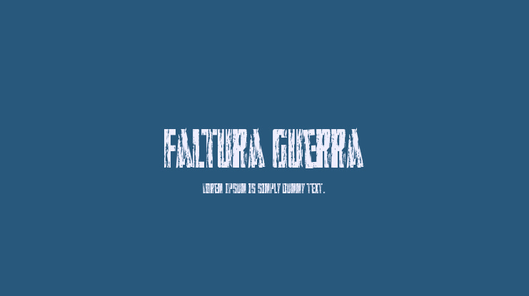 Faltura Guerra Font