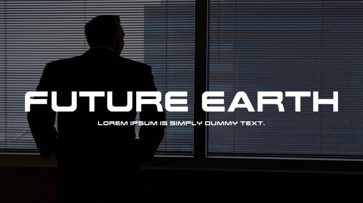 Future Earth Font
