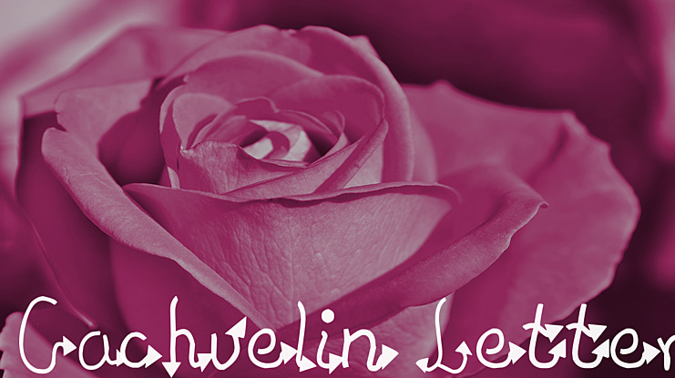 Cachuelin Letter Font