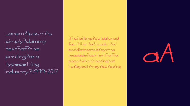 A Sensible Armadillo Font