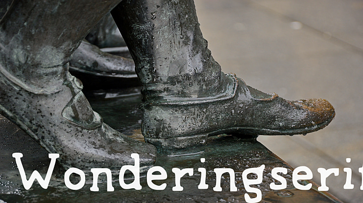 Wonderingserif Font