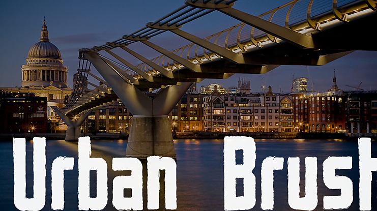 Urban Brush Font