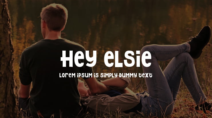 Hey Elsie Font