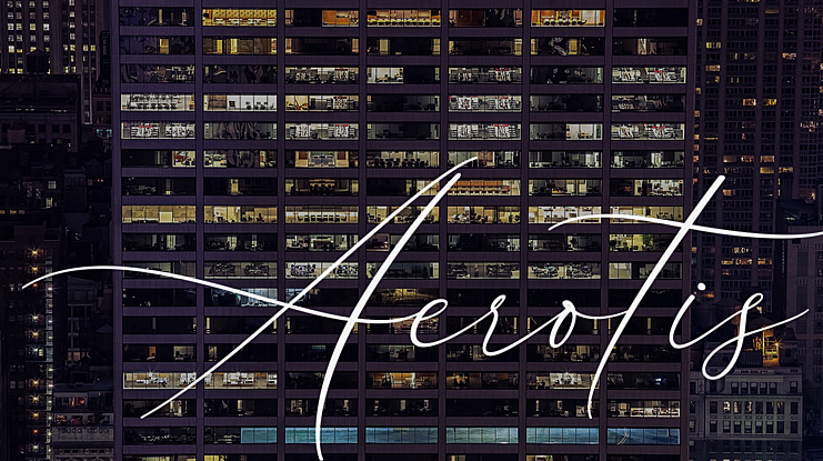 Aerotis Font