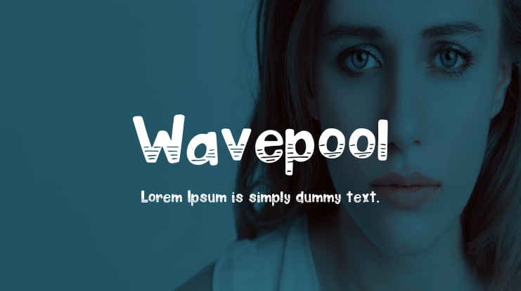 Wavepool Font