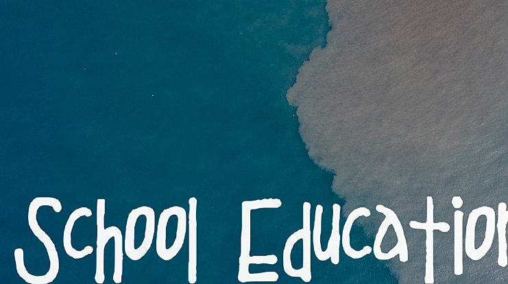 School Education Font