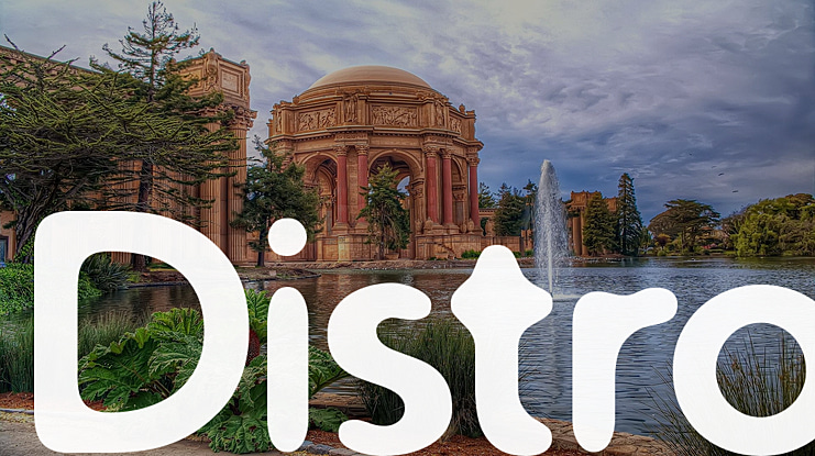 Distro Font Family