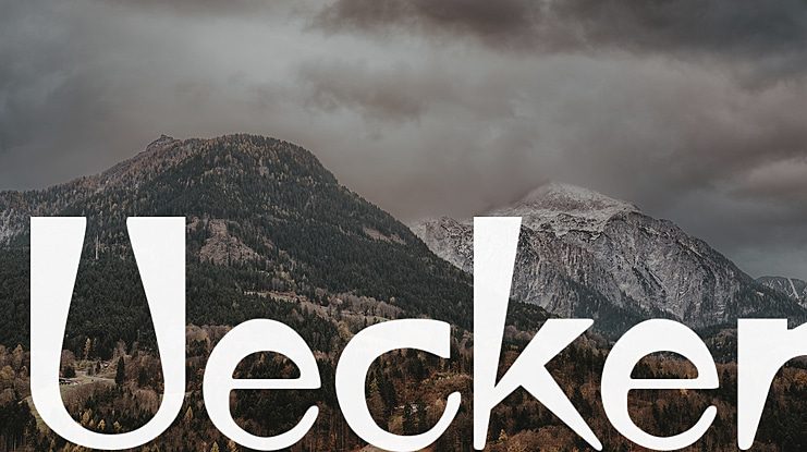 Uecker Font