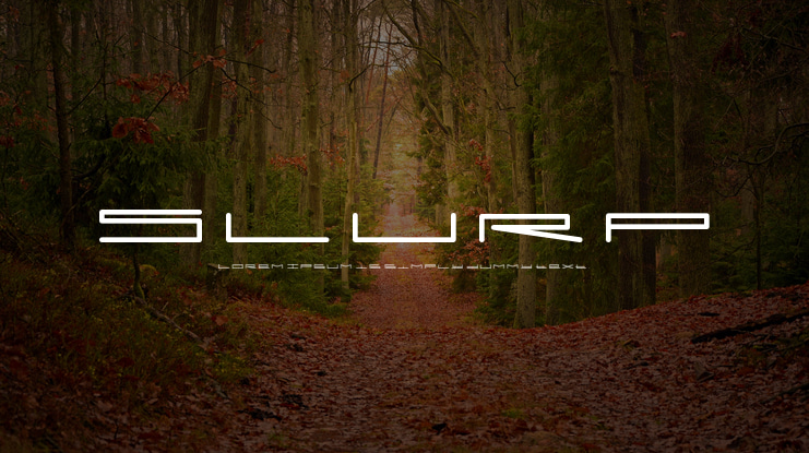 Slurp Font
