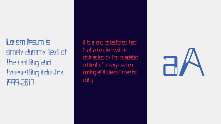 Holitter Hollow Font