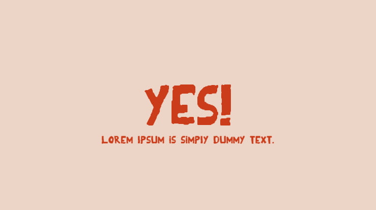 YES! Font