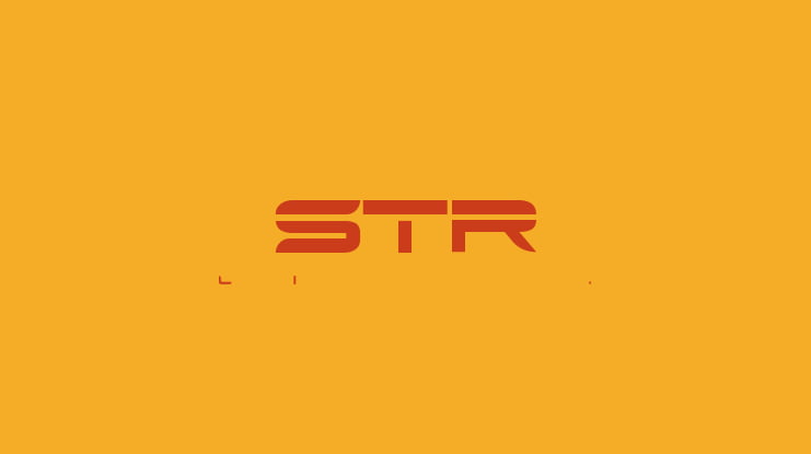 STR Font