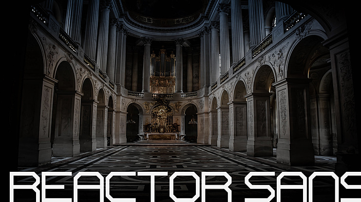 Reactor Sans Font