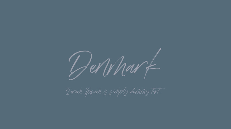 Denmark Font